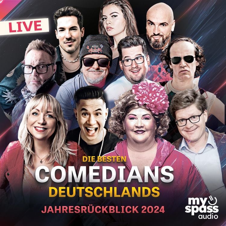 Produktbild: Die besten Comedians Deutschlands 2024 - Jahresr&uuml;ckblick