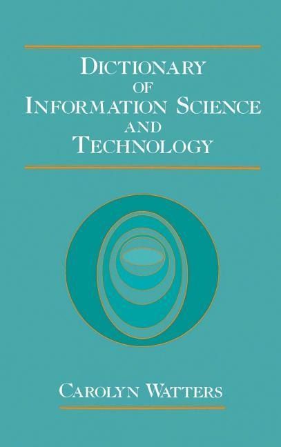 Produktbild: Dict Of Info Science & Technol