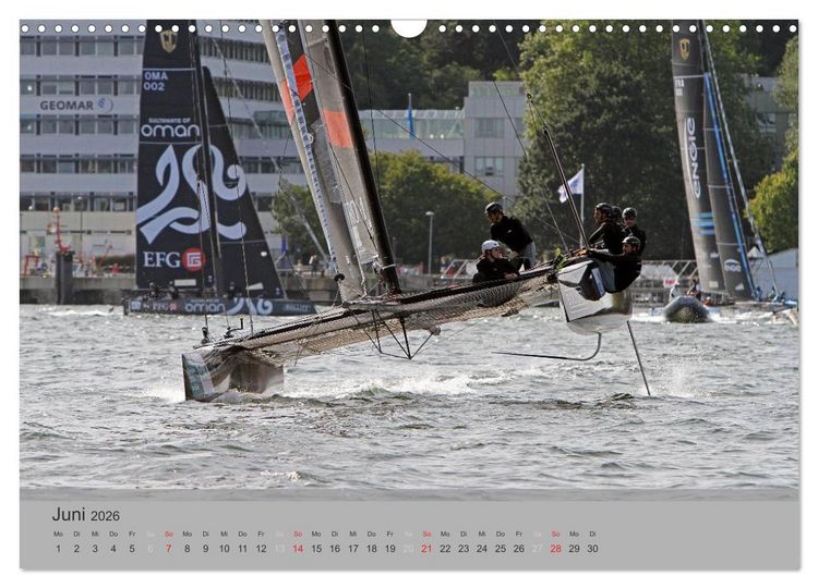 Produktbild: High Speed Katamarane - Schwebend ans Limit (Wandkalender 2026 DIN A3 quer), CALVENDO Monatskalender