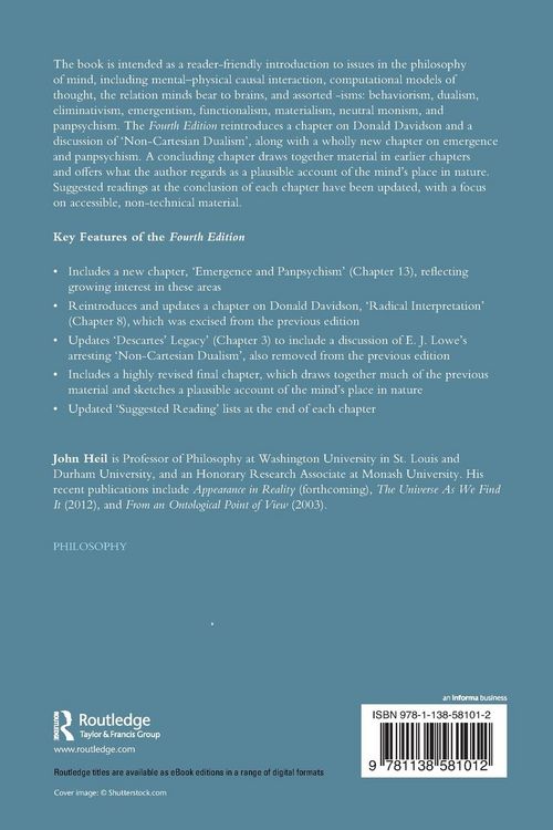 Produktbild: Philosophy of Mind