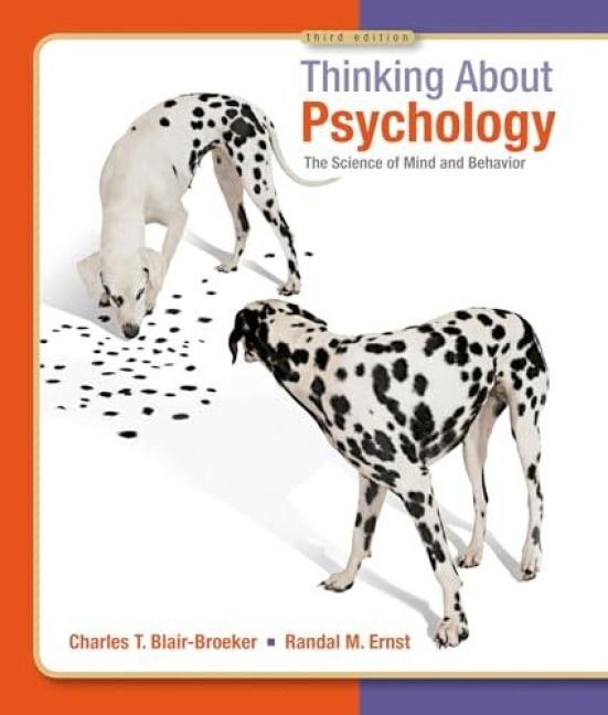 Produktbild: Blair-Broeker, C: Thinking about Psychology