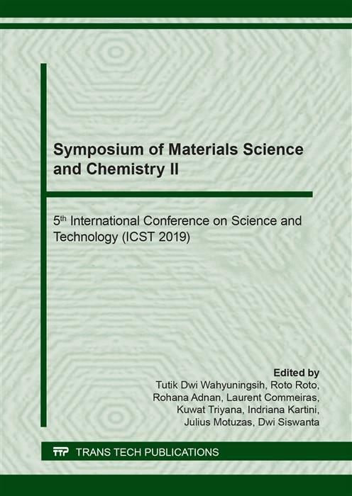 Produktbild: Symposium of Materials Science and Chemistry II