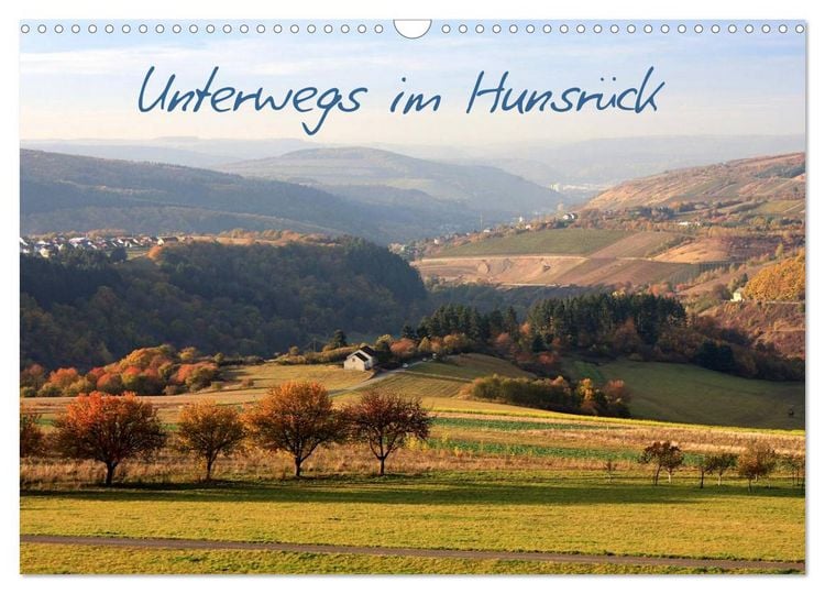 Produktbild: Unterwegs im Hunsr&uuml;ck (Wandkalender 2026 DIN A3 quer), CALVENDO Monatskalender