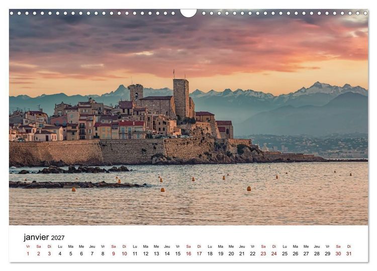 Produktbild: Enivrante C&ocirc;te d'Azur (Calendrier mural 2027 DIN A3 vertical), CALVENDO calendrier mensuel
