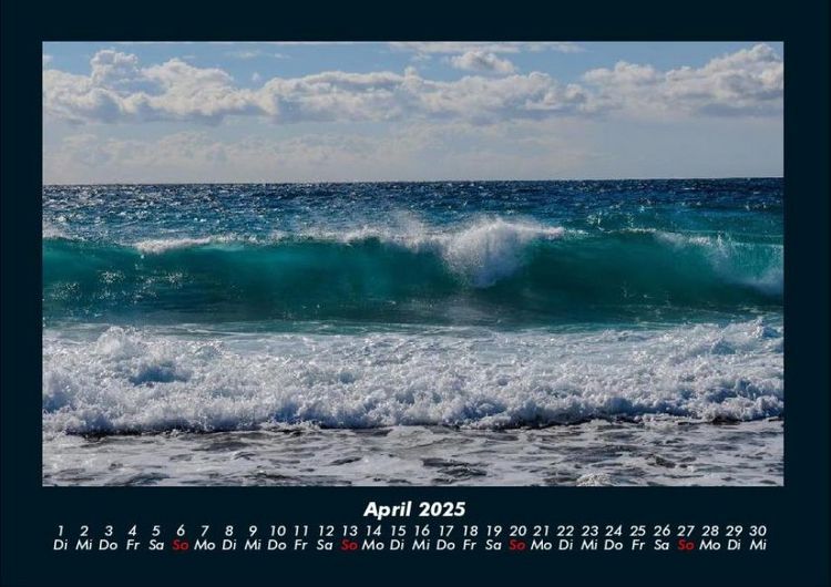 Produktbild: Meereslandschaft 2025 Fotokalender DIN A4