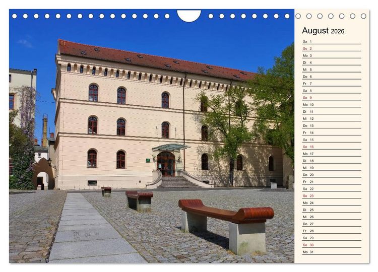 Produktbild: Lutherstadt Wittenberg - Stadt der Reformation (Wandkalender 2026 DIN A4 quer), CALVENDO Monatskalender