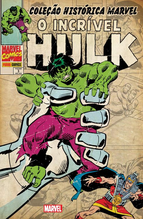 Produktbild: Cole&ccedil;&atilde;o Hist&oacute;rica Marvel: O Incr&iacute;vel Hulk vol. 03