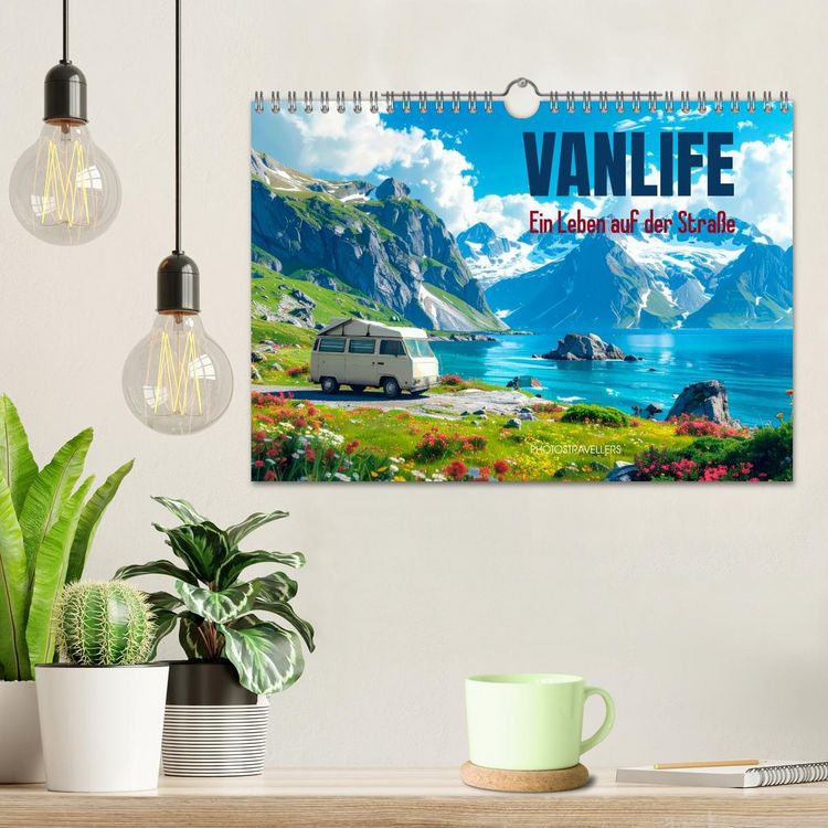Produktbild: Vanlife Ein Leben auf der Stra&szlig;e (Wandkalender 2027 DIN A4 quer), CALVENDO Monatskalender