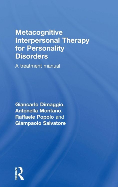 Produktbild: Metacognitive Interpersonal Therapy for Personality Disorders