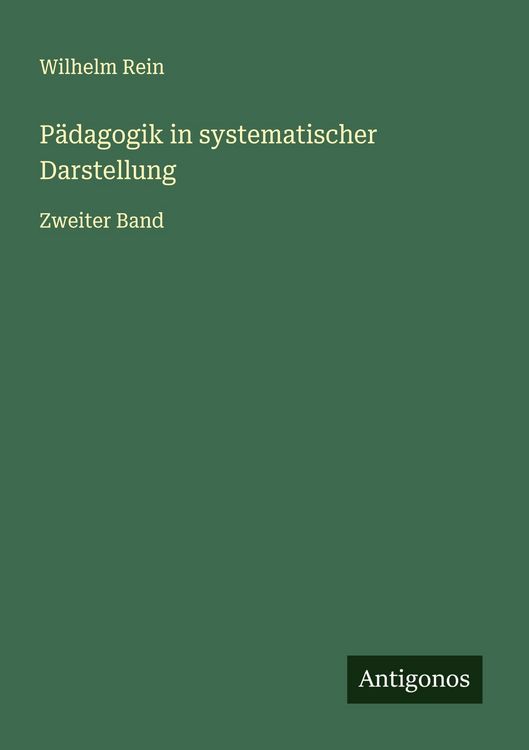 Produktbild: P&auml;dagogik in systematischer Darstellung
