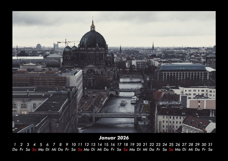 Produktbild: Berlin 2026 Fotokalender DIN A3
