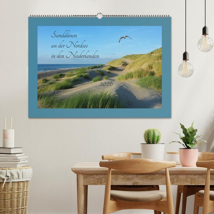Produktbild: Sandd&uuml;nen an der Nordsee in den Niederlanden (Wandkalender 2026 DIN A2 quer), CALVENDO Monatskalender