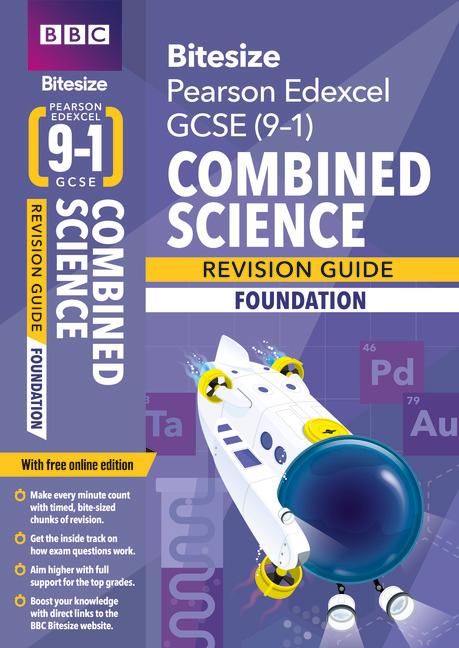 Produktbild: BBC Bitesize Edexcel GCSE Combined Science (Foundation) Revision Guide incl. online edition - for 2026, 2027 exams