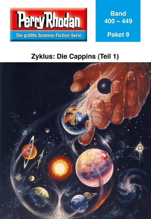 Produktbild: Perry Rhodan-Paket 9: Die Cappins (Teil 1)