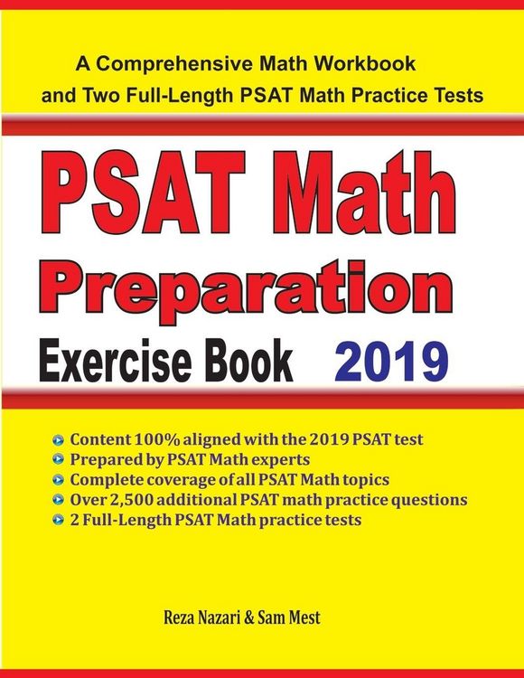 Produktbild: PSAT Math Preparation Exercise Book