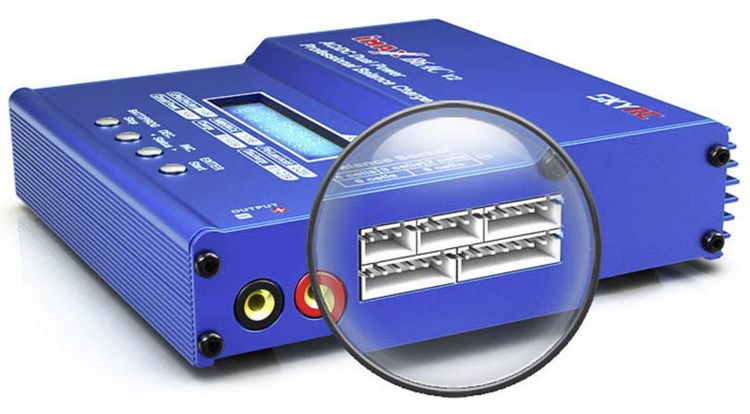Produktbild: SKYRC B6AC V2 Modellbau-Multifunktionsladeger&auml;t 6A LiPo, LiFePO, LiIon, NiMH, NiCd, Blei