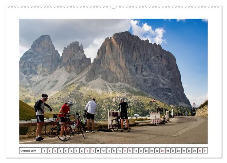 Produktbild: &Uuml;ber dem Gr&ouml;dnertal (hochwertiger Premium Wandkalender 2027 DIN A2 quer), Kunstdruck in Hochglanz
