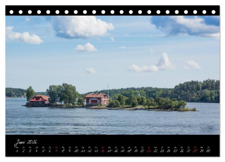 Produktbild: Stockholm und seine Sch&auml;ren (Tischkalender 2026 DIN A5 quer), CALVENDO Monatskalender