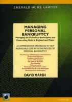 Produktbild: Marsh, D: Managing Personal Bankruptcy