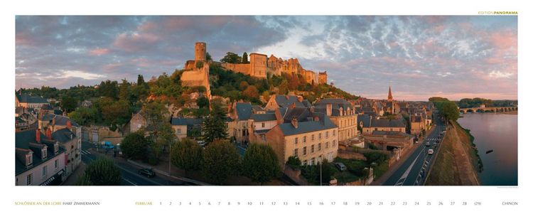 Produktbild: Schl&ouml;sser an der Loire - Kalender immerw&auml;hrend