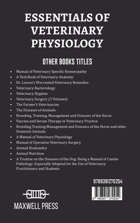 Produktbild: Essentials of Veterinary Physiology