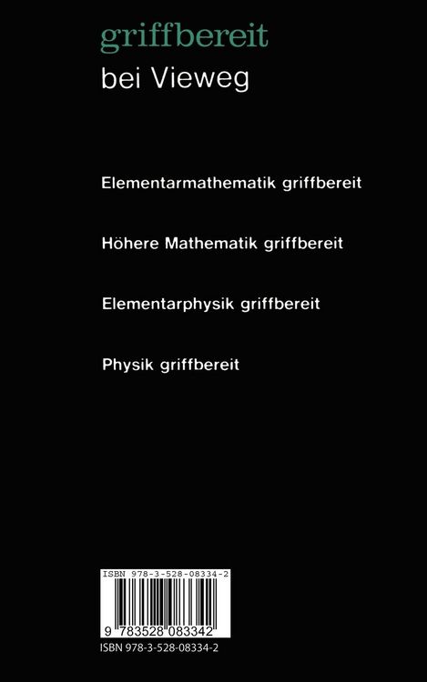 Produktbild: Elementarphysik griffbereit