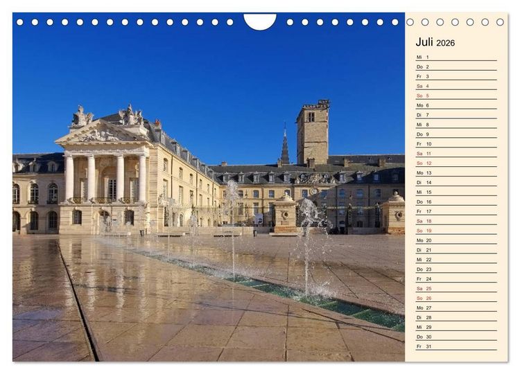 Produktbild: Burgund - Das gr&uuml;ne Herz Frankreichs (Wandkalender 2026 DIN A4 quer), CALVENDO Monatskalender