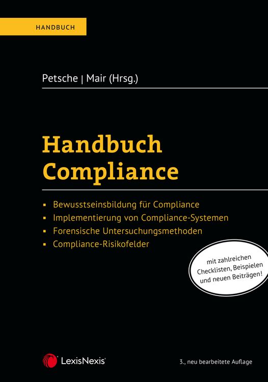 Bild vom Artikel Handbuch Compliance vom Autor Matthias Holzgethan