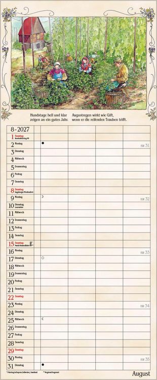 Produktbild: Bauernkalender 2027