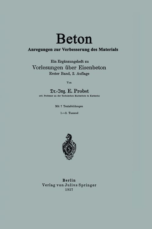 Produktbild: Beton Anregungen zur Verbesserung des Materials
