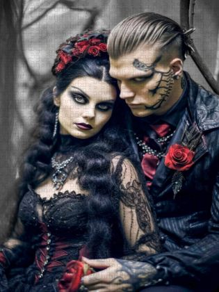 Produktbild: CALVENDO Puzzle Gothic | 2000 Teile Lege-Gr&ouml;&szlig;e 90x67cm Foto-Puzzle f&uuml;r gl&uuml;ckliche Stunden