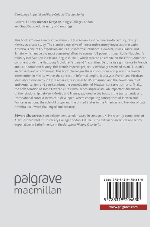 Produktbild: France, Mexico and Informal Empire in Latin America, 1820-1867
