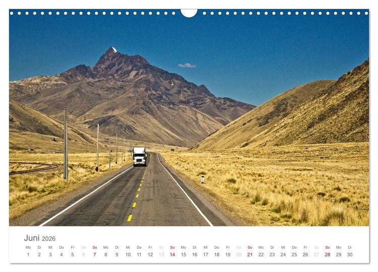 Produktbild: Peru - Perle der Anden (Wandkalender 2026 DIN A3 quer), CALVENDO Monatskalender