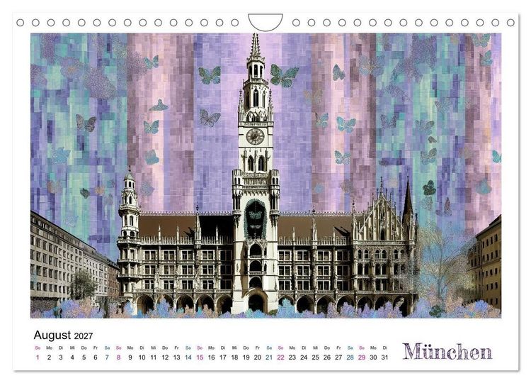Produktbild: Stadtvisionen (Wandkalender 2027 DIN A4 quer), CALVENDO Monatskalender
