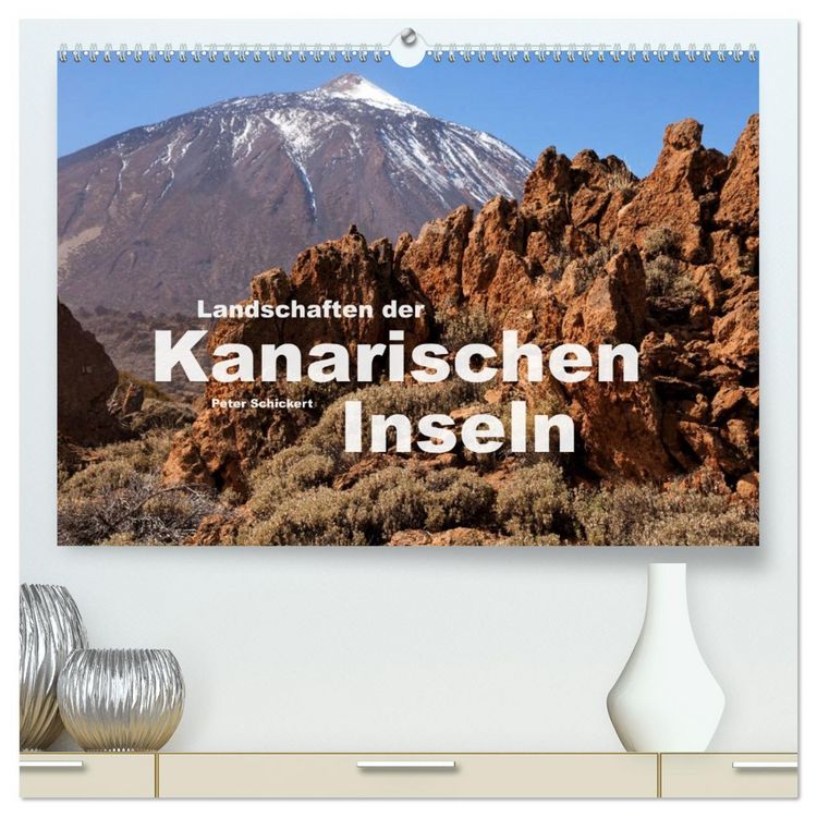Produktbild: Landschaften der Kanarischen Inseln. (hochwertiger Premium Wandkalender 2026 DIN A2 quer), Kunstdruck in Hochglanz