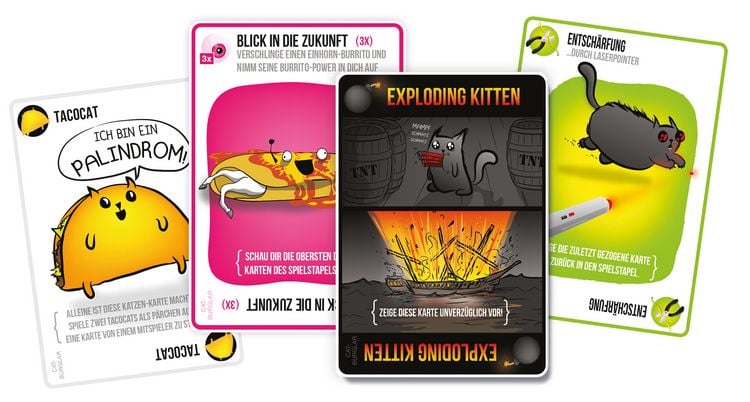 Produktbild: Exploding Kittens Cat-Burglar-Edition