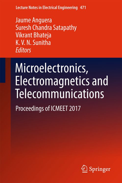 Produktbild: Microelectronics, Electromagnetics and Telecommunications