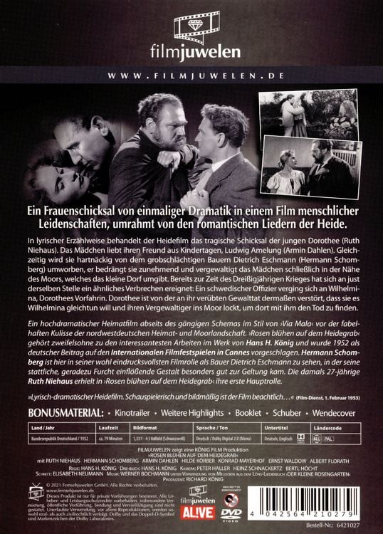 Produktbild: Rosen bl&uuml;hen auf dem Heidegrab (Filmjuwelen)