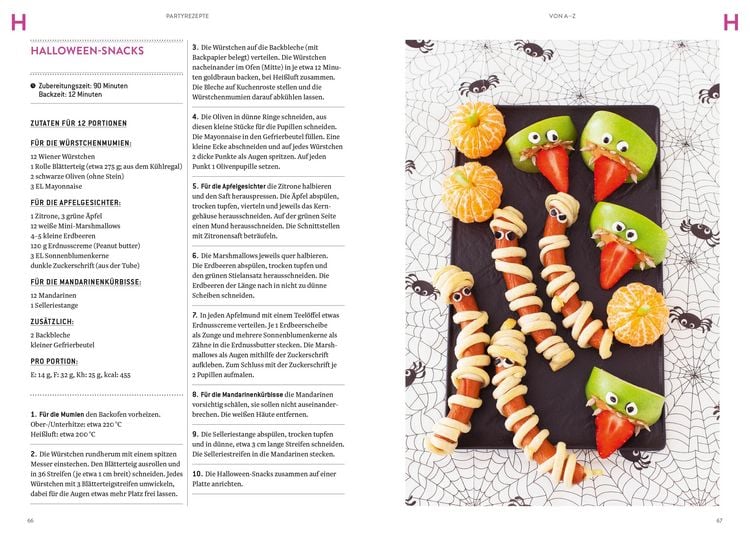 Produktbild: Partyrezepte von A&ndash;Z