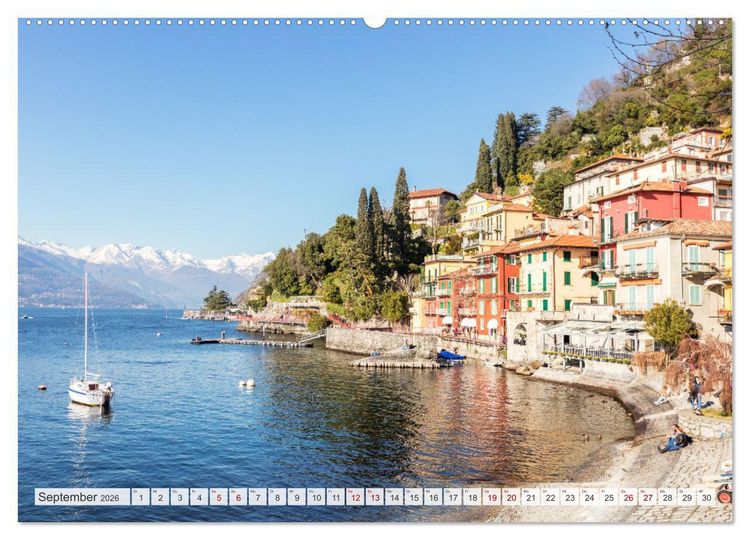 Produktbild: Italien - Eine Reise durch Bel Paese (hochwertiger Premium Wandkalender 2026 DIN A2 quer), Kunstdruck in Hochglanz