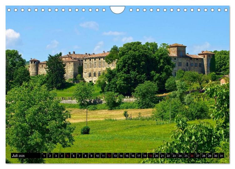Produktbild: Emilia-Romagna (Wandkalender 2026 DIN A4 quer), CALVENDO Monatskalender