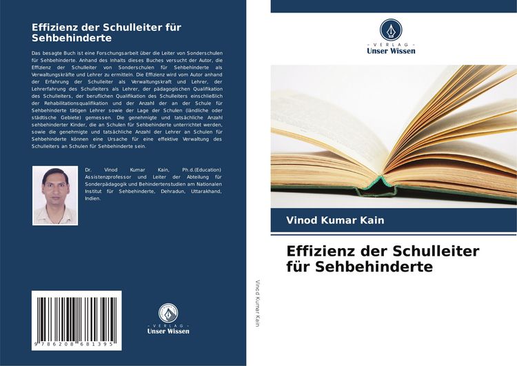 Produktbild: Effizienz der Schulleiter f&uuml;r Sehbehinderte