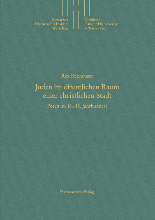 Produktbild: Juden im &ouml;ffentlichen Raum einer christlichen Stadt