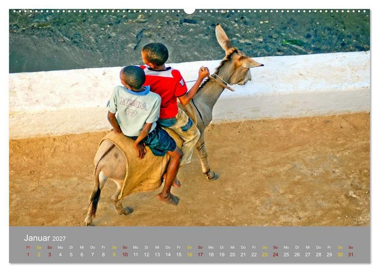 Produktbild: Lamu - Geheimtipp in Kenia (Wandkalender 2027 DIN A2 quer), CALVENDO Monatskalender