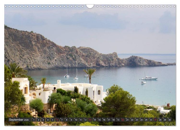 Produktbild: Ibiza - Balearen (Wandkalender 2026 DIN A3 quer), CALVENDO Monatskalender