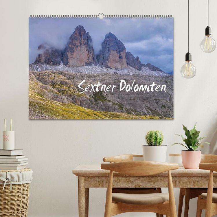 Produktbild: Sextner Dolomiten (Wandkalender 2026 DIN A2 quer), CALVENDO Monatskalender