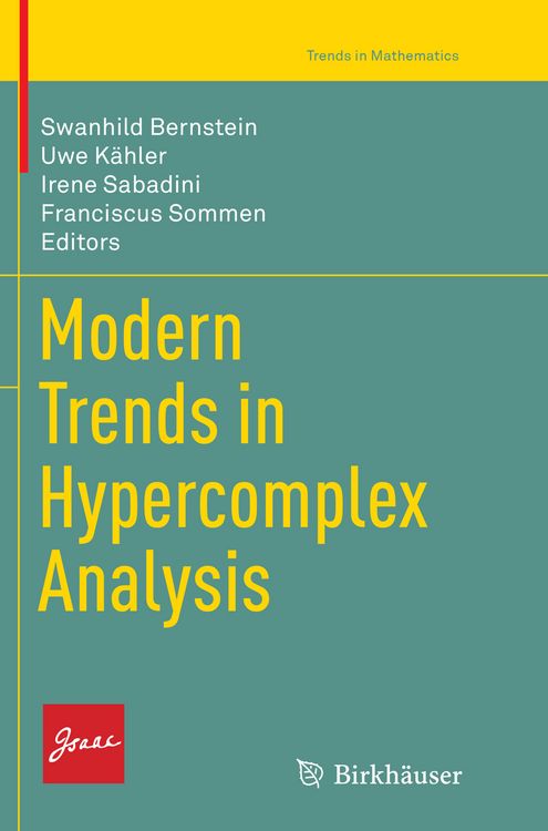 Produktbild: Modern Trends in Hypercomplex Analysis