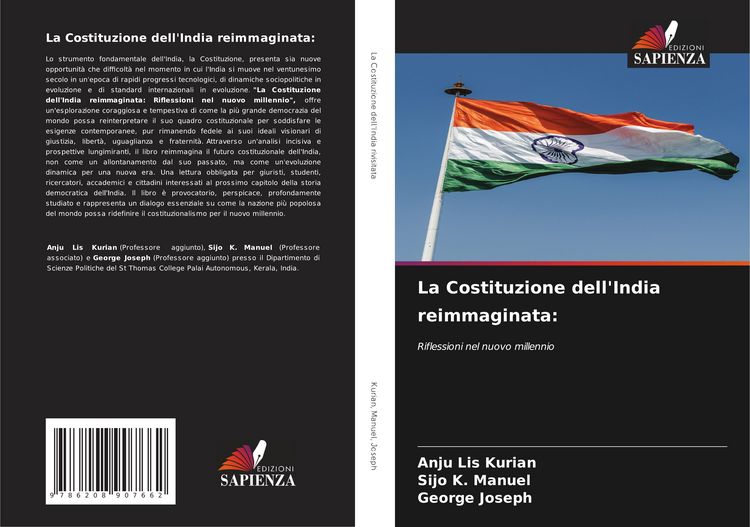 Produktbild: La Costituzione dell'India reimmaginata: