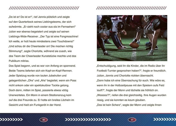 Produktbild: NFL: Touchdown-Tr&auml;ume &ndash; Ein Lese-Abenteuer &uuml;ber American Football