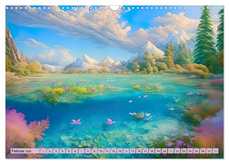 Produktbild: Zauberhafte M&auml;rchenzeit (Wandkalender 2026 DIN A3 quer), CALVENDO Monatskalender